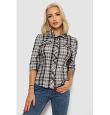 Рубашка женская, цвет серый, 230R063-25