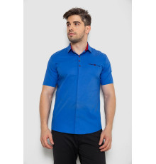 Сорочка чоловіча, колір електрик, 214R7114-2