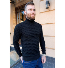 Светр чоловічий, колір чорний, 161R602