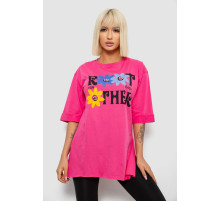 Футболка жіноча з принтом, колір рожевий, 244R2803