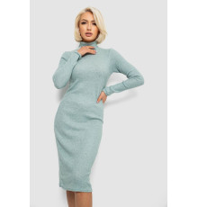 Платье повседневное утепленное, цвет оливковый, 257R115