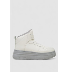 Кросівки жіночі зимові на хутрі, колір біло-сірий, 248RAM01 Кросівки жіночі зимові на хутрі, колір біло-сірий, 248RAM01