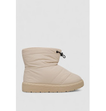 Дутики жіночі зимові на хутрі, колір бежевий, 248RFM15