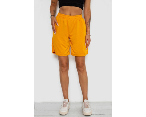 Шорти жіночі однотонні, колір жовтий, 238R57820