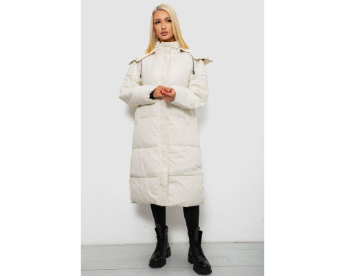Куртка жіноча зимова, колір молочний, 244R667