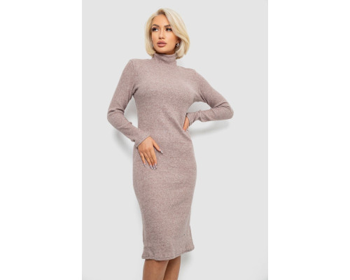 Сукня повсякденна утеплена, колір мокко, 257R115