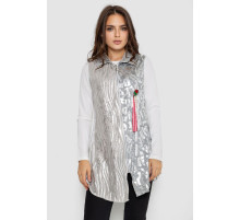 Сукня на блискавці в комплекті з лонгслівом, колір сірий, 247R16959