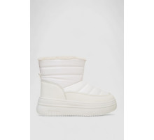 Дутики женские зимние на меху, цвет белый, 248RAM018