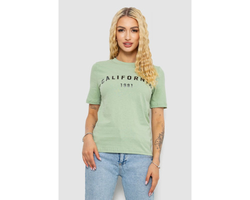 Футболка ж., цвет оливковый, 241R131