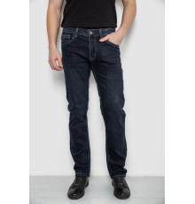 Джинсы мужские демисезонные, цвет темно-синий, 243R8136