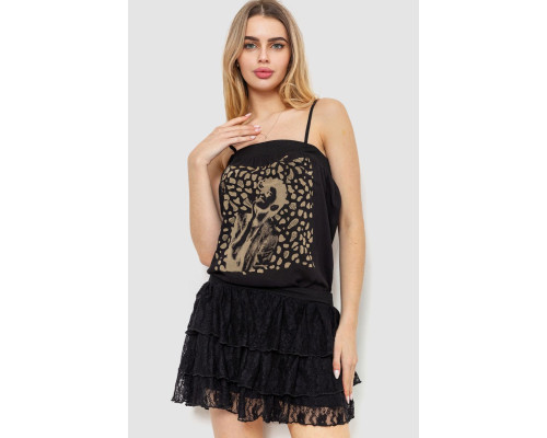 Сарафан, цвет черный, 244R032