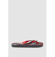 В'єтнамки жіночі, колір чорно-червоний, 243R2002L-43