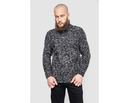 Свитер мужской, цвет черный, 214R10323