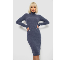 Сукня повсякденна утеплена, колір джинс, 257R115
