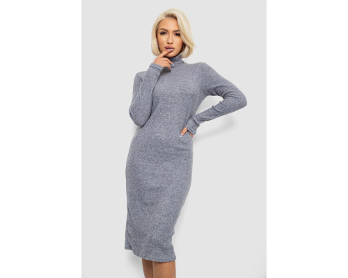 Сукня повсякденна утеплена, колір сірий, 257R115