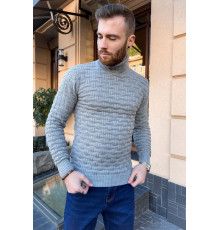 Свитер мужской, цвет серый, 161R602