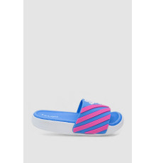 Шлепанцы детские унисекс, цвет голубой, 3R9003D-65