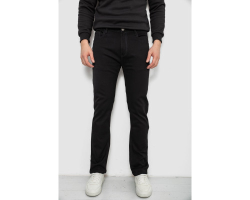 Джинсы мужские, цвет черный, 244RW21