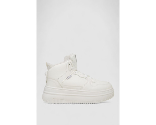 Кроссовки женские зимние на меху, цвет белый, 248RAM09