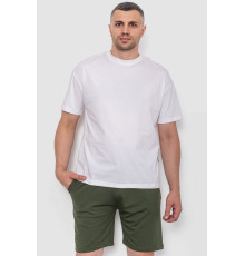 Футболка мужская с принтом, цвет молочный, 241R2004