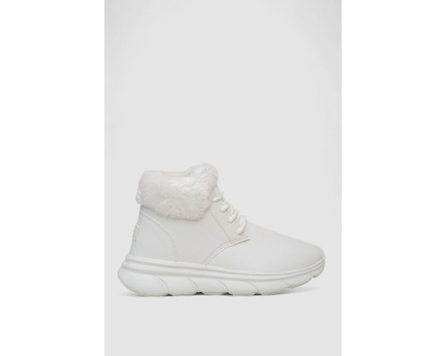Черевики зимові жіночі на хутрі, колір білий, 248RCX663-1