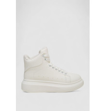 Кросівки жіночі зимові на хутрі, колір білий, 248RA2254 Кросівки жіночі зимові на хутрі, колір білий, 248RA2254