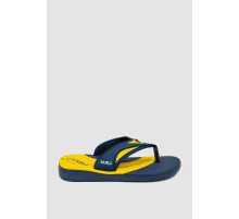 В'єтнамки дитячі, колір ультрамарин-жовтий, 243R9015B-17