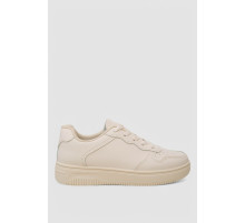 Кеды женские, цвет бежевый, 248RAJ20