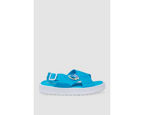 Дитячі босоніжки для дівчаток, колір бірюзовий, 243R8434-2