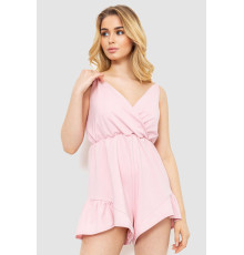 Комбінезон жіночий однотонний 204R0060, колір Світло-рожевий