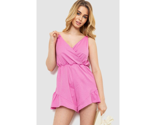 Комбинезон женский однотонный 204R0060, цвет Розовый