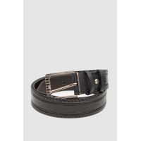 Ремінь чоловічий -1, колір чорний, 196R35Y1W6