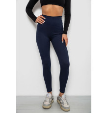 Лосини однотонні в рубчик, колір синій, 244R312-5