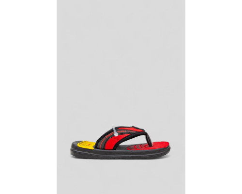 В'єтнамки дитячі, колір чорно-червоний, 243R9037B-18