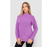 Свитер женский шерстяной, цвет сиреневый, 244R0390