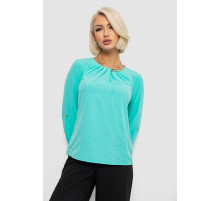 Блуза однотонная, цвет мятный, 230R306