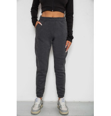 Спортивні штани жіночі на флісі, колір сірий, 238R57828-1