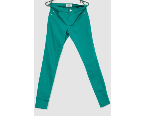 Джинсы женские, цвет изумрудный, 4R183