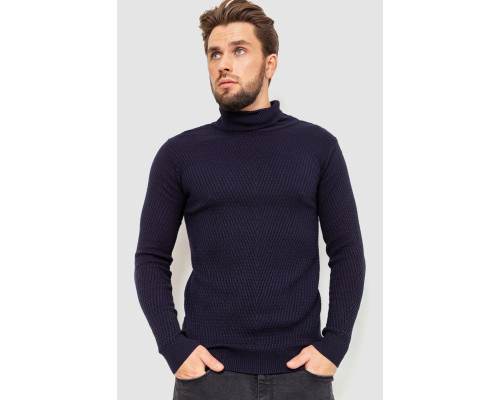 Гольф мужской, цвет темно-синий, 161R857