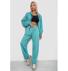 Спортивний костюм жіночий, колір бірюзовий, 238R114-2