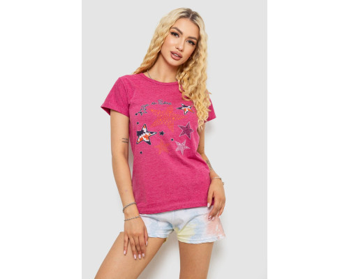 Піжама жіноча, колір малиновий, 243R50582