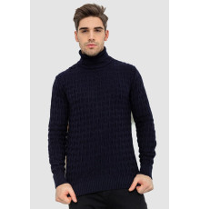 Гольф-светр чоловічий, колір темно-синій, 161R619