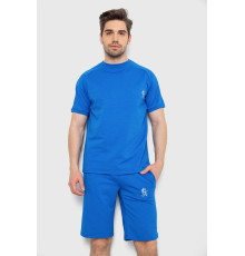 Костюм чоловічий повсякденний, колір електрик, 238R1570-1