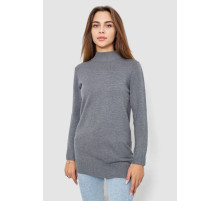Свитер женский однотонный, цвет серый, 244R5550