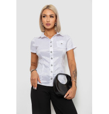 Рубашка классическая в полоску, цвет белый, 230R668-2