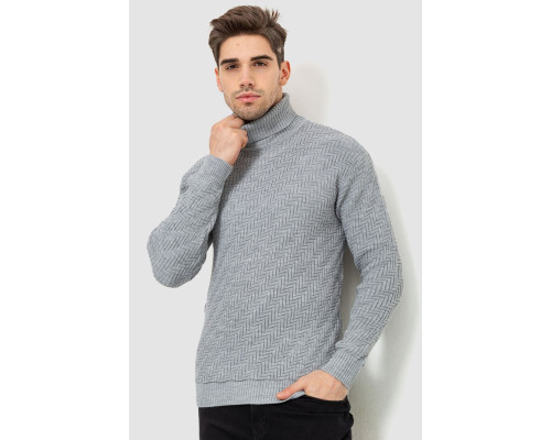 Гольф чоловічий, колір світло-сірий, 161R696