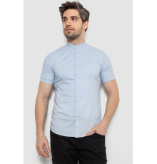 Сорочка чоловіча однотонна, колір блакитний, 186R2043