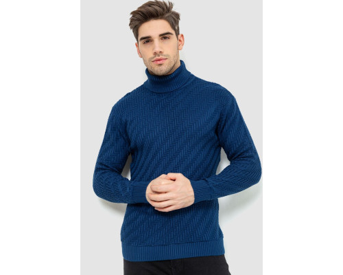 Гольф мужской, цвет синий, 161R696