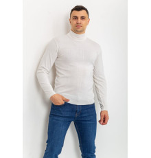 Светр чоловічий однотонний, колір білий, 161R1770 Светр чоловічий однотонний, колір білий, 161R1770