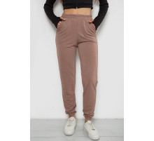 Спортивні штани жіночі, колір мокко, 238R345-1